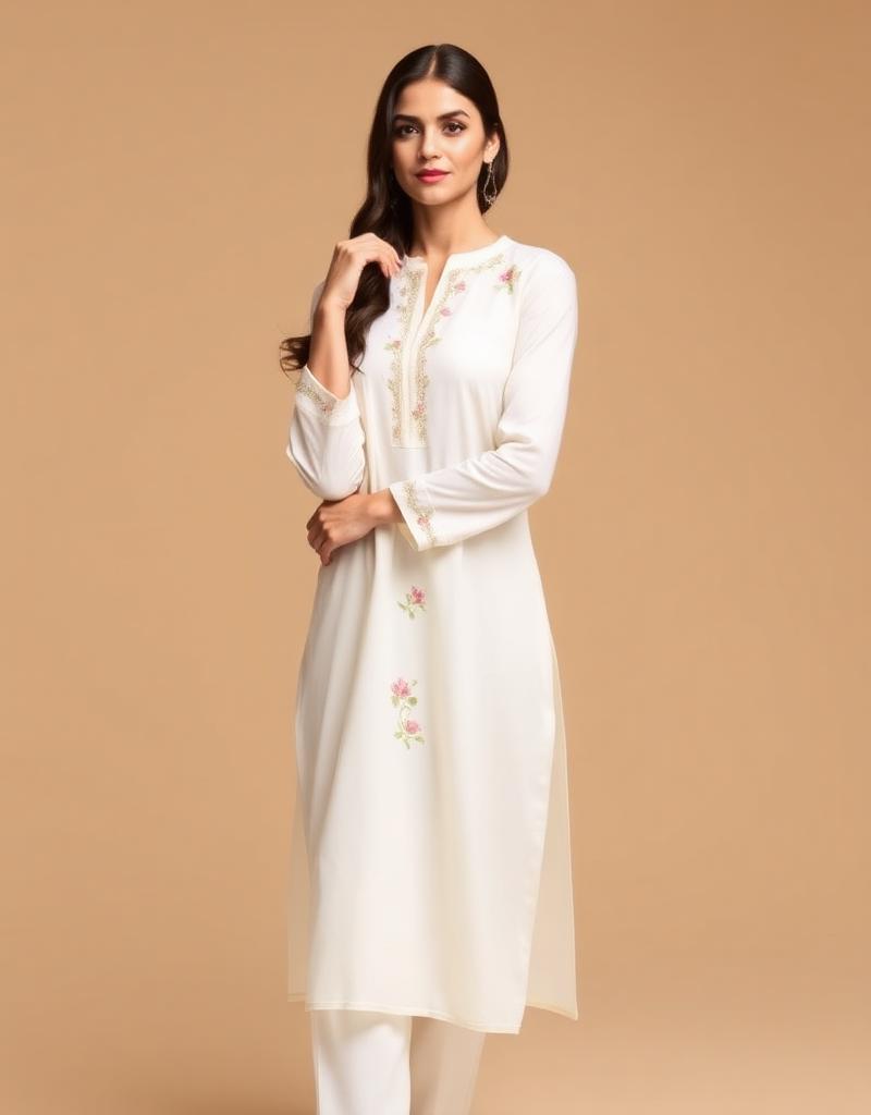 Noor Ivory Pret Kurta